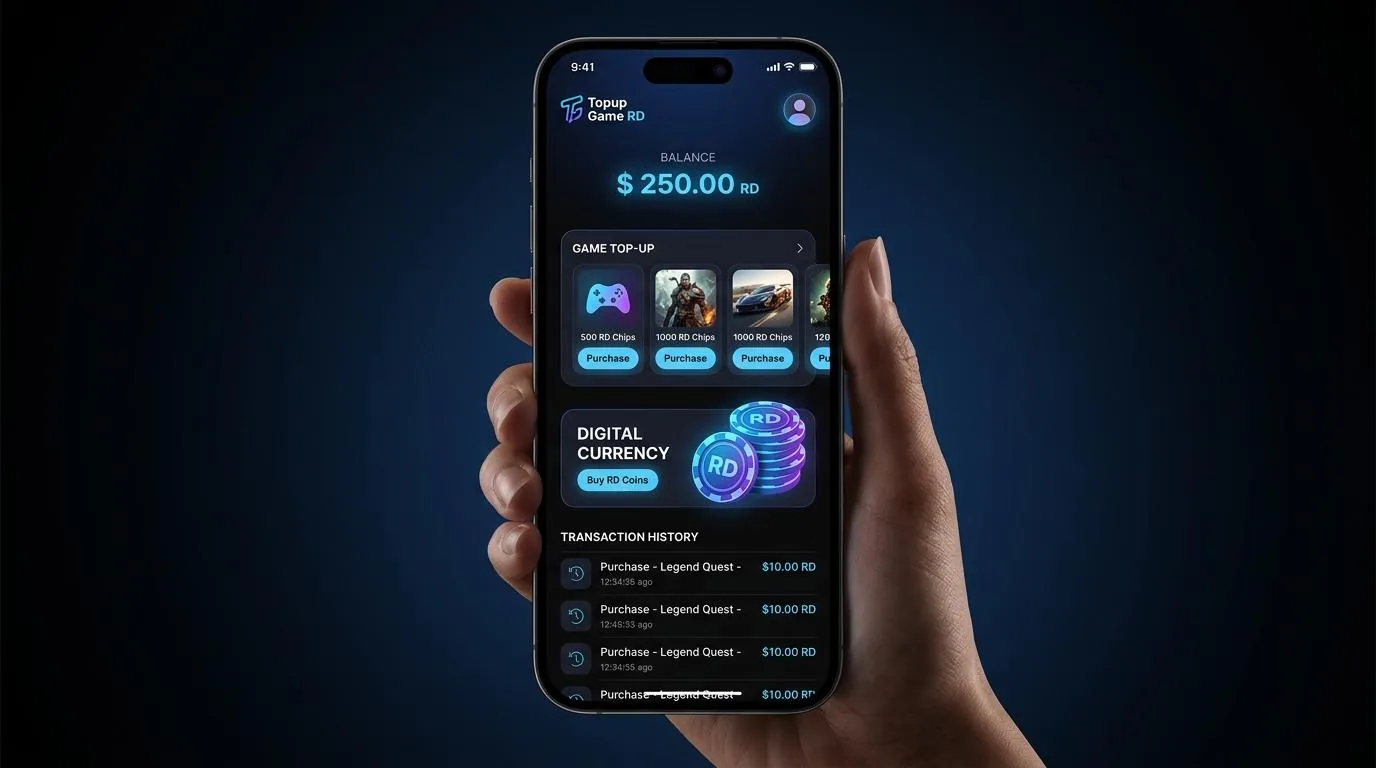 Gameplay Royal Dream dengan chip gold dari RD Chip Store Mandiri